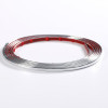 D-образний молдінг 3m*8mm*4mm СРІБЛО (D) SW-00001552 фото №7