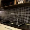 Плитка мозаїка MK25109 Black(Чорна) фото №4